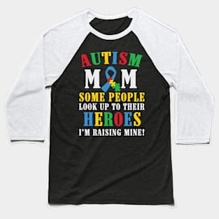 Ribbon Puzzle Autism Awareness Gift for Birthday, Mother's Day, Thanksgiving, Christmas Baseball T-Shirt